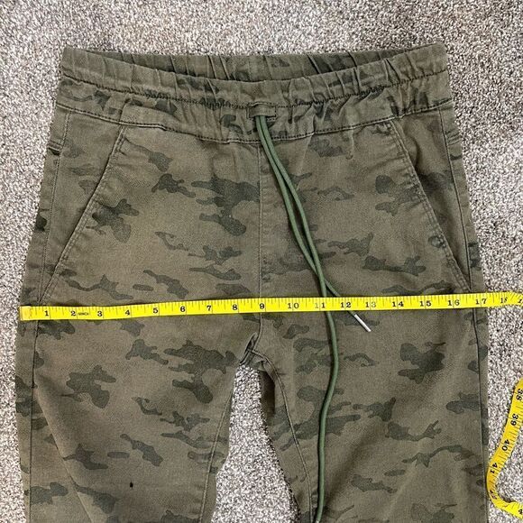 Bevy Flog - Shely Drawstring Pants - Green Camo - Picture 7 of 8